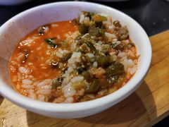 番茄牛肉粒盖饭-东道煮牛肉火锅(重庆路店)
