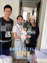 出月子了跟韩春燕小姨合影留念-皇家月府月子中心(沈阳店)