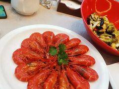 白灼大明虾-东莞塘厦三正半山温泉酒店·汉宫中餐厅