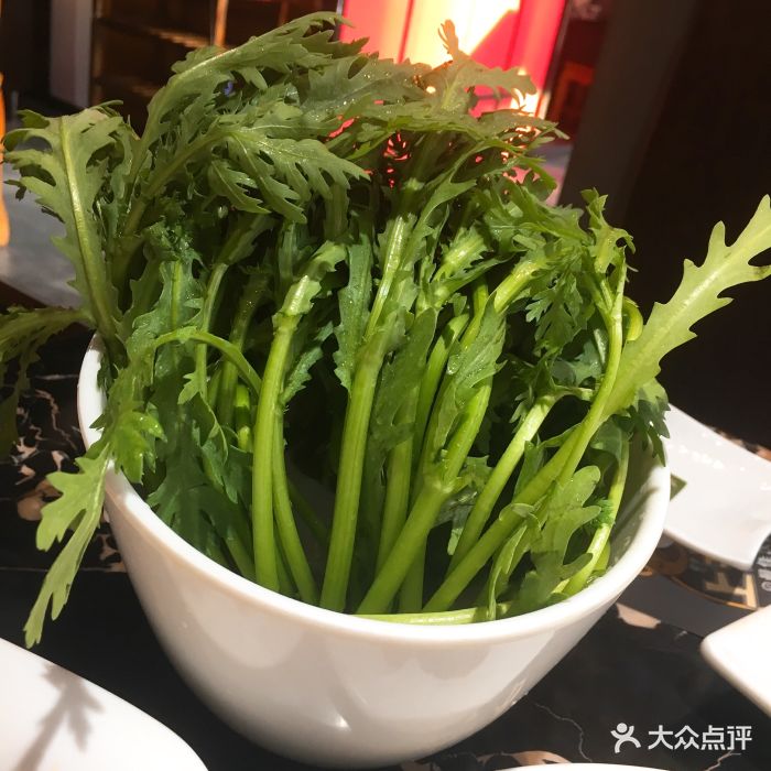 重庆高老九火锅(大利嘉城店)茼蒿图片 - 第7张
