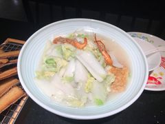 腐皮杭白菜-老头儿油爆虾·知味杭州(爱琴海购物中心)