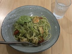 牛油果鲜虾青酱意面-Cafe Mersey默西咖啡(西交店)