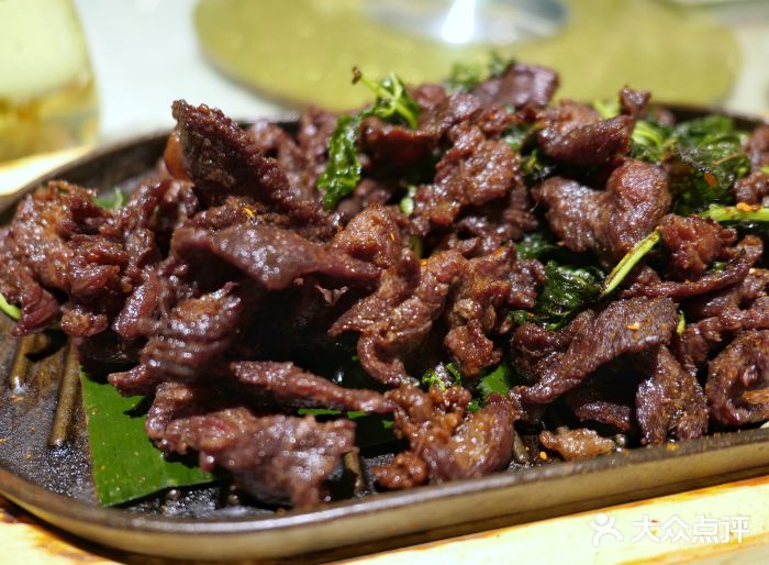 甘思咪哚·云南菜(珠影星光城店)薄荷酥牛肉图片