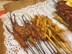 炭烤鸭舌-聚串门儿·东北烧烤(信义坊店)