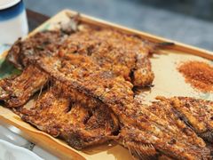 炭烤虹鳟鱼-途肴·老农饭庄(百里峡店)