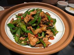 山菌辣椒炒肉-桂小厨广西菜(水晶城店)