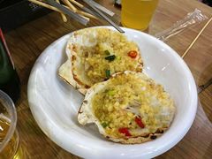 扇贝-宝记烧烤·碳锅羊肉·羊蝎子火锅·夜食社(文体路创始店)