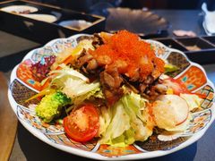 飞鱼籽蘑菇温沙拉-铭牛烧肉·和牛海鲜自助(高新月牙湖店)