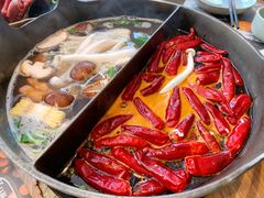 草本鸳鸯锅-盡膳口福跷脚牛肉火锅(晶耀前滩店)