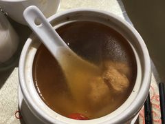 养生清蒸莲子鸡汤-荔枝苑养生餐厅(尊尚领地店)