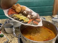 冬阴功汤海鲜套餐-原味四季椰子鸡(公明百佳华店)