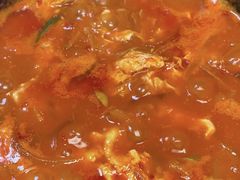 辣牛肉汤-吴草鸡爪오초닭발韩食堂(融恒盈嘉中心店)