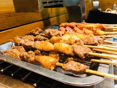 羊肉串-天津乾毓德饭庄·清真传统炒菜·海鲜烧烤(咸阳路店)