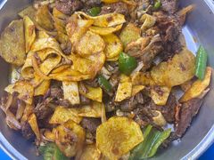 -尕有炕锅烤羊肉