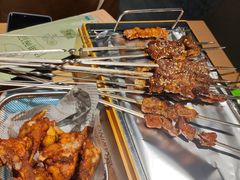 回忆小串-街角等你.大连海鲜烧烤.经典铁板海鲜串(西安路店)