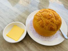 冰火菠萝油-皇后餐厅-煲仔·小菜·打边炉(古北店)