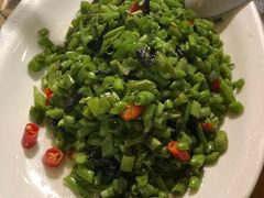 干巴菌炒空心菜-醉云喃