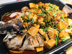 豆花烤鱼-彼酷哩活鱼现烤(中原万达店)