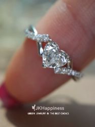 -JKHappiness培育钻石钻戒婚戒定制(天河国贸店)