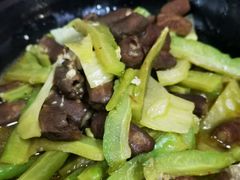 苦肠焖苦瓜-汕尾小吃铜盘推(埔尾篮球场店)