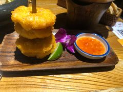 金钱鲜虾饼-壹泰东南亚主题餐厅·高良姜风情(州桥店)