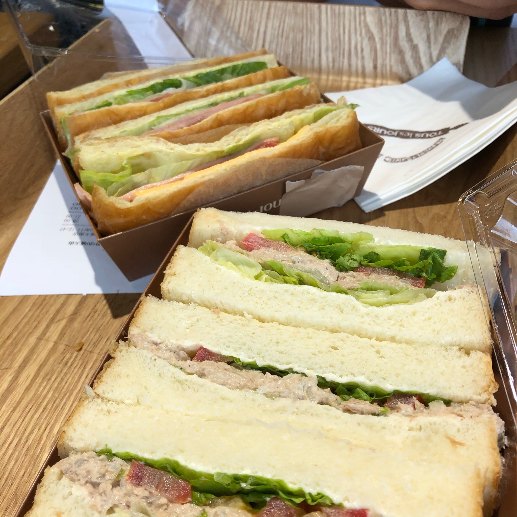 多乐之日的三明治很好吃呀,拯救减肥期