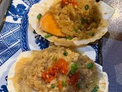 炭烤扇贝-探鱼·鲜青椒爽麻烤鱼(天一广场店)