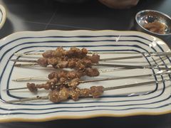 炭烤原味羊肉串-许哥东北烧烤·铁丳烤串·宫后夹肉(繁花中心店)