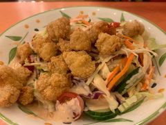鸡米花蔬菜沙拉-萨莉亚意式餐厅(河东万达店)