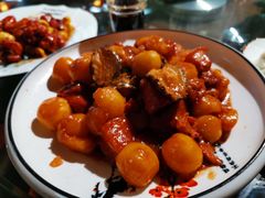 -东来菜馆•手抓海鲜家常菜•海鲜锅贴(鸽子窝店)