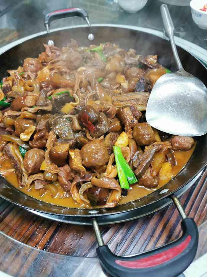 原汁原味驴庄(大岭山店)-"不是本地人,朋友介绍的开车兜了两圈才找到.