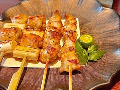 鸡肉大葱串-山葵家居酒屋(天目里店)