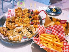 韩式双拼一只鸡-百事喜乐炸鸡铺(合肥首店)
