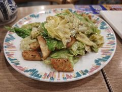 馕炒莲花白-西部马华清真兰州牛肉面·烧烤夜市(广渠门店)