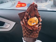 GODIVA黑巧克力冰淇淋-GODIVA(宁波来福士店)