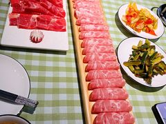 木板一米羊肉-番食园鲜食火锅(高新店)