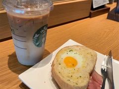 太阳蛋培根烤吐司-星巴克(徐州云龙万达广场店)