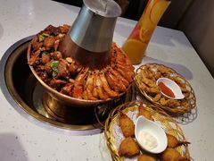 -老佛爷·铜炉炭火蛙锅(海州吾悦店)