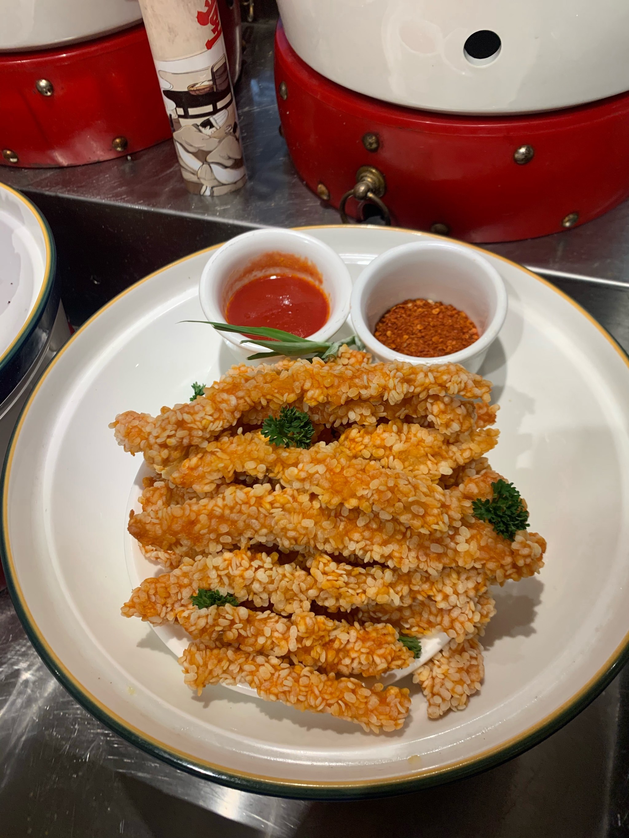 人民食堂
人民的食堂
鸡丝凉面
雪花鸡柳