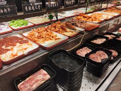 自助取餐区-欢乐牧场海鲜烤肉自助(牡丹园店)