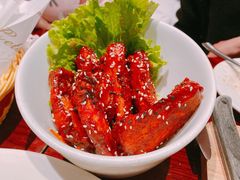 黑白芝麻鸡翅-Lets burger非常汉堡·环球风味(蓝色港湾店)