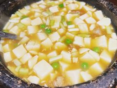 石锅鸡汤豆腐-绿茶餐厅(蓝色港湾店)
