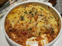 香菇鸡肉菠萝焗饭-at cafe 意大利餐厅(集美店)