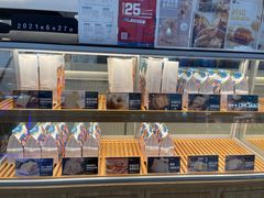 面包甜点陈列柜-爸爸糖吐司面包(宁波世纪东方店)
