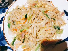 海鲜炒鱼面-王庄阿咪海鲜大排档(上下杭店)
