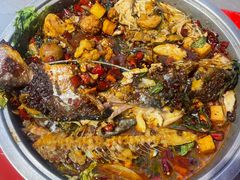 -集草轩·重庆麻辣烤鱼(西湖道店)