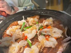粉丝裹虾-绿茶餐厅(淮安吾悦广场店)