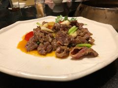 葱姜爆炒黄牛展-阿多私房菜(顺德店)
