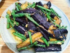 茄子烩豆角-静一餐厅·湖北菜(前门创始店)