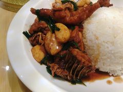 塔香三杯二黄鸡饭套餐-光头匠